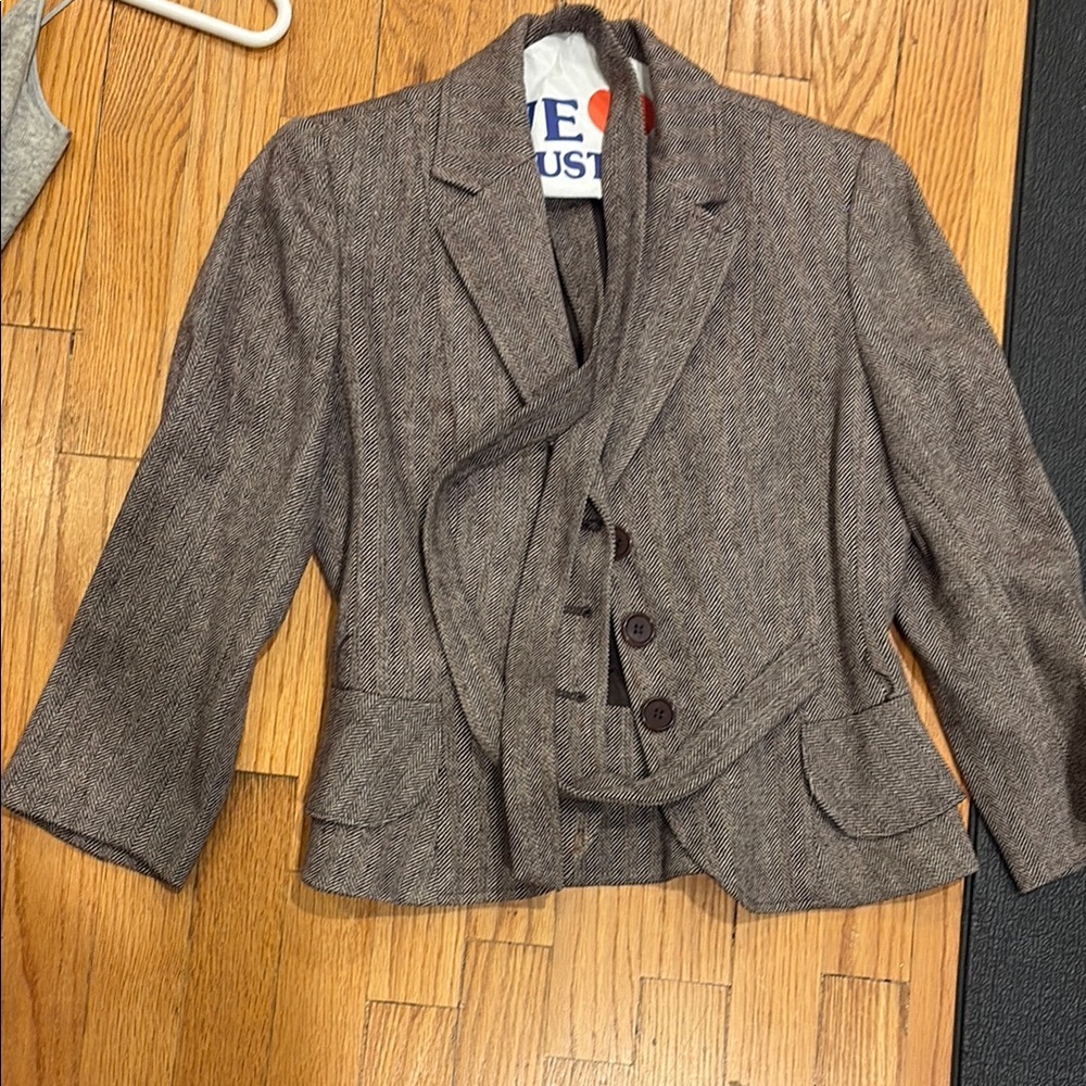 Women's Brown Blazer